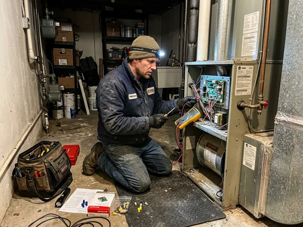 Night-time ignition control diagnosis during an emergency call
